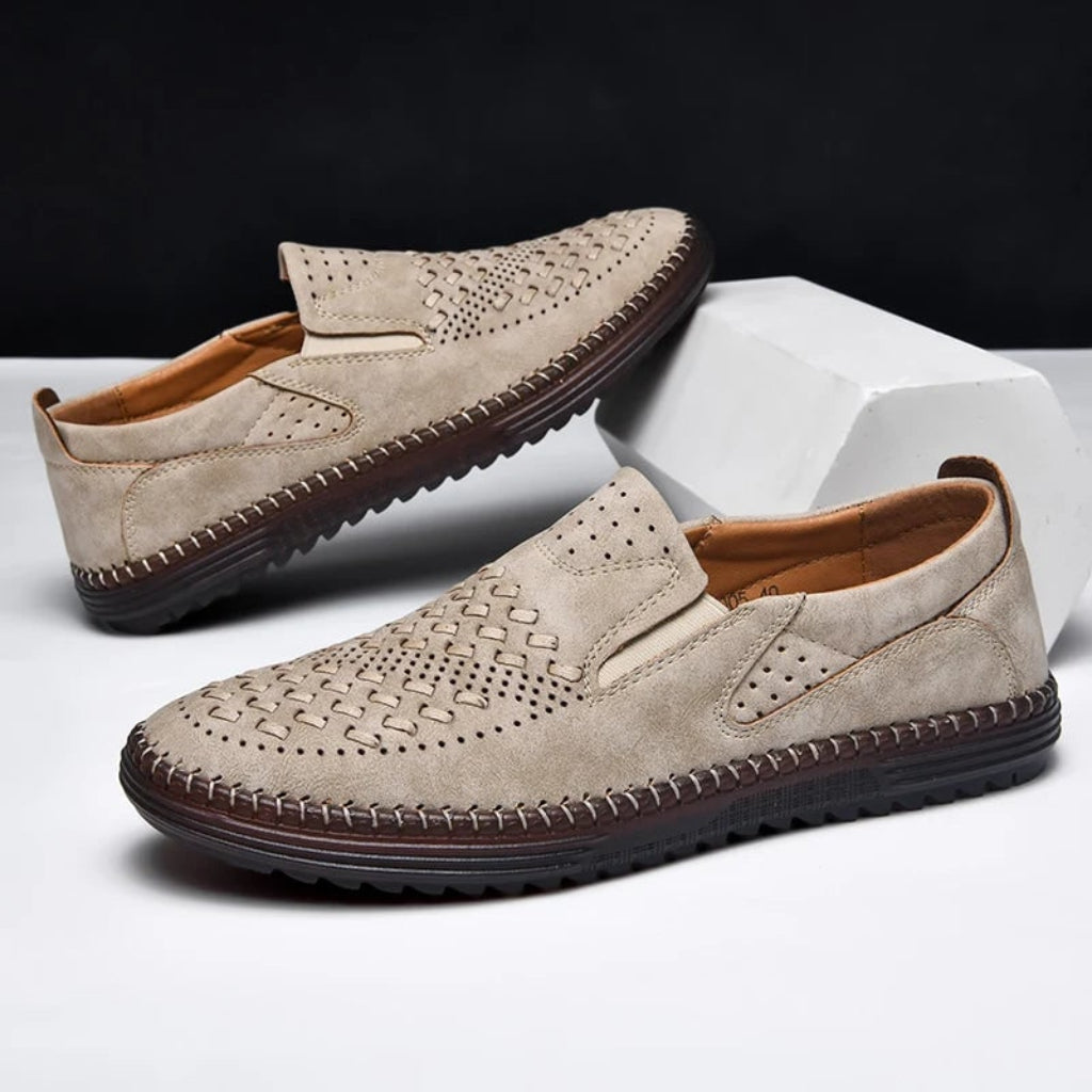 Men's Loafers Perforated Slip-On | Casual Shoes - Image 10