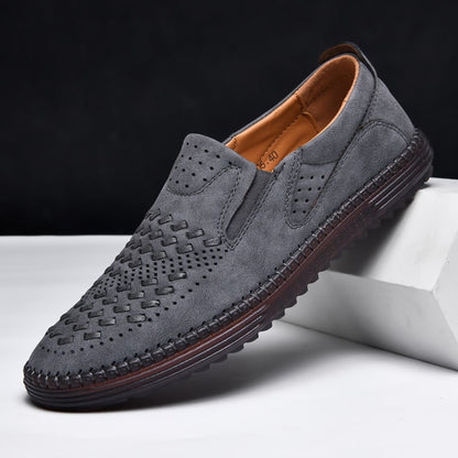 Men's Loafers Perforated Slip-On | Casual Shoes - Image 12