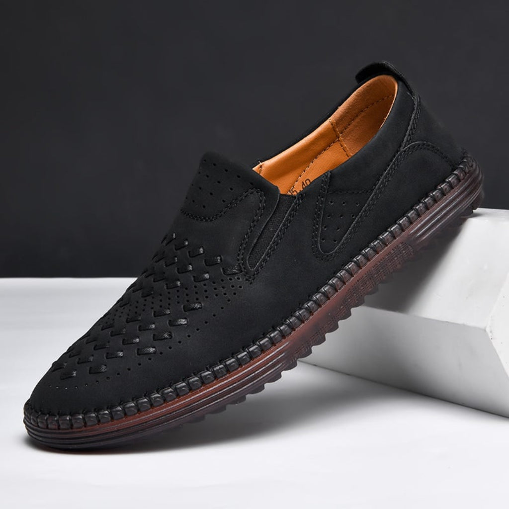 Men's Loafers Perforated Slip-On | Casual Shoes - Image 17