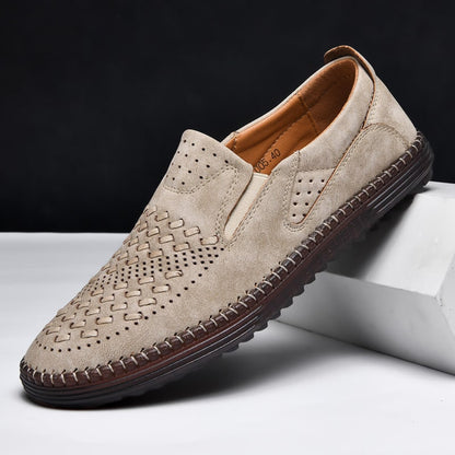 Men's Loafers Perforated Slip-On | Casual Shoes - Image 7