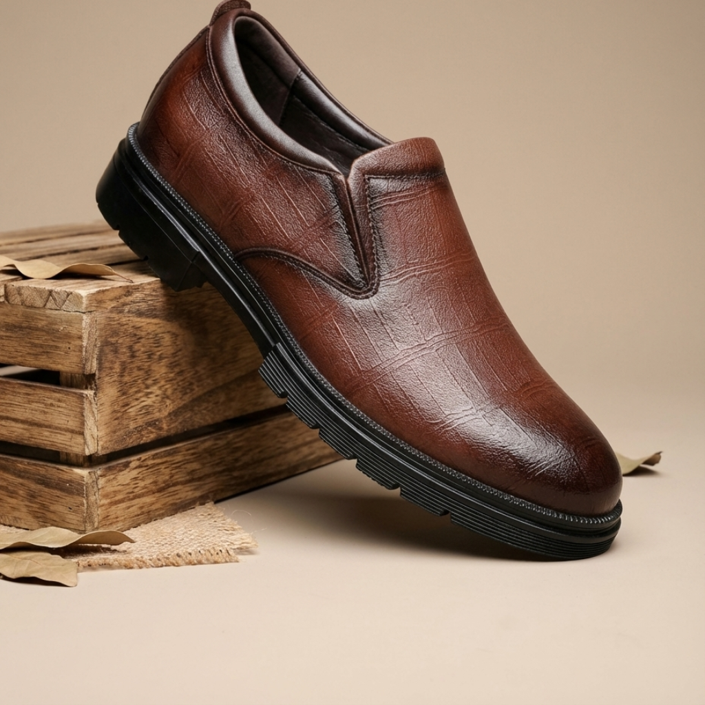 Men's Loafers Slip-On Round Toe | Casual Loafers - Image 2