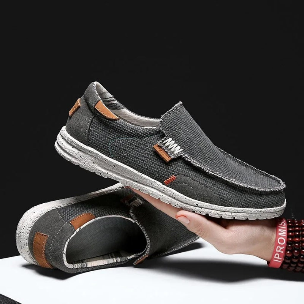 Men's Loafers Slip-On Shoes Canvas | Casual Shoes - Image 13
