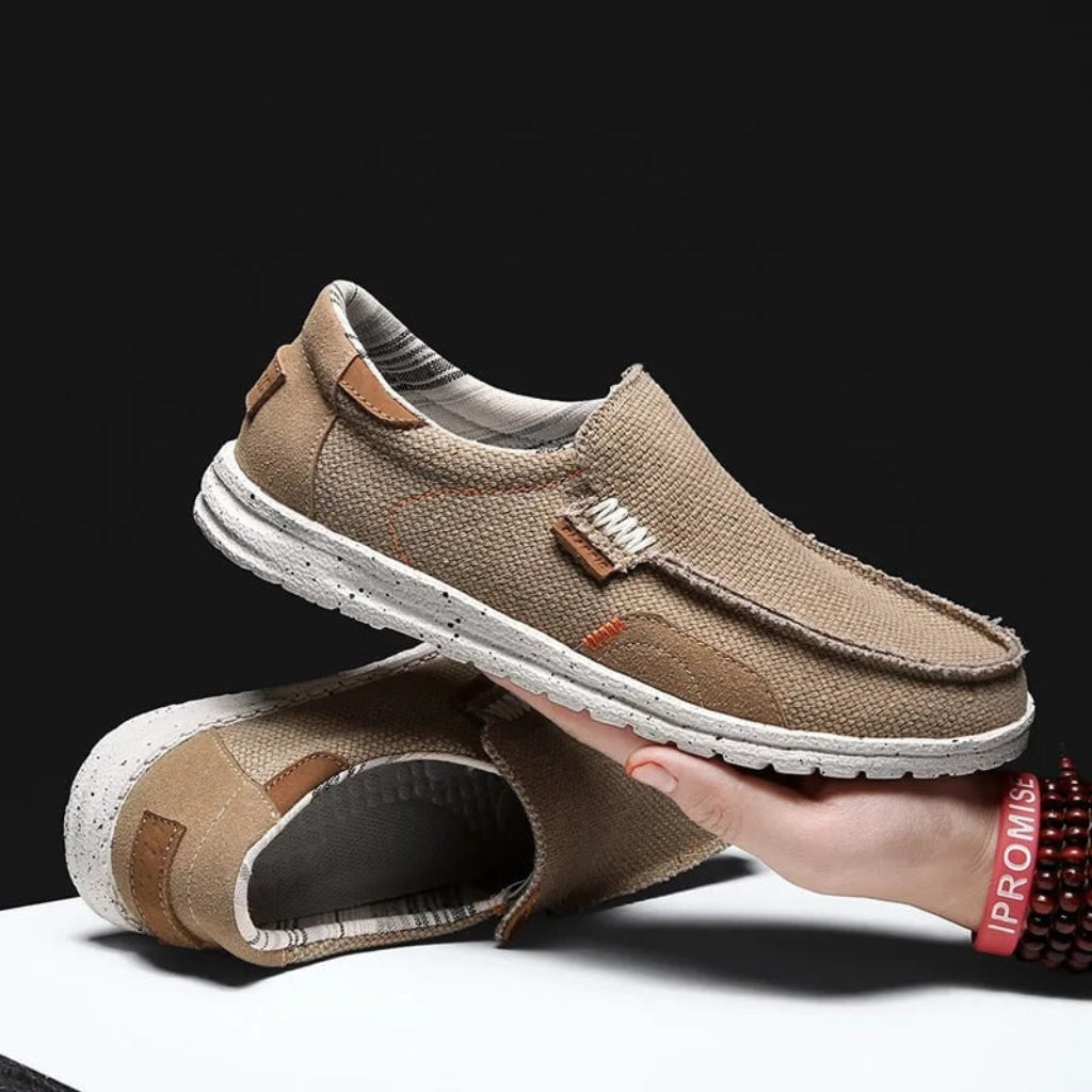 Men's Loafers Slip-On Shoes Canvas | Casual Shoes - Image 9