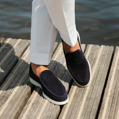 Men's Loafers Suede | Slip-On Shoes - Image 4