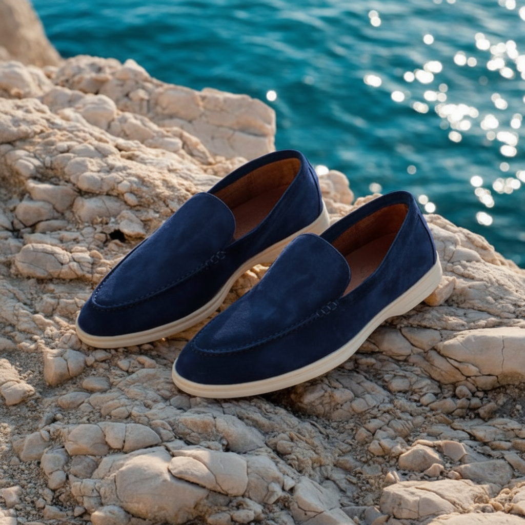Men's Loafers Suede | Slip-On Shoes - Image 5