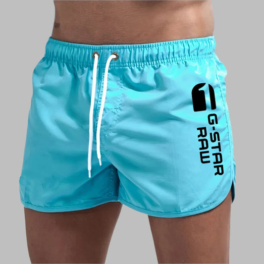 Men's Quick Dry Trunks Swim Shorts | Athletic - Image 1