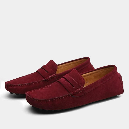 Men's Sailing Suede Loafers | Slip-On Loafers - Image 1