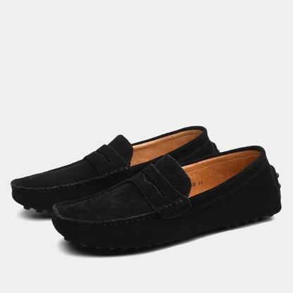 Men's Sailing Suede Loafers | Slip-On Loafers - Image 2
