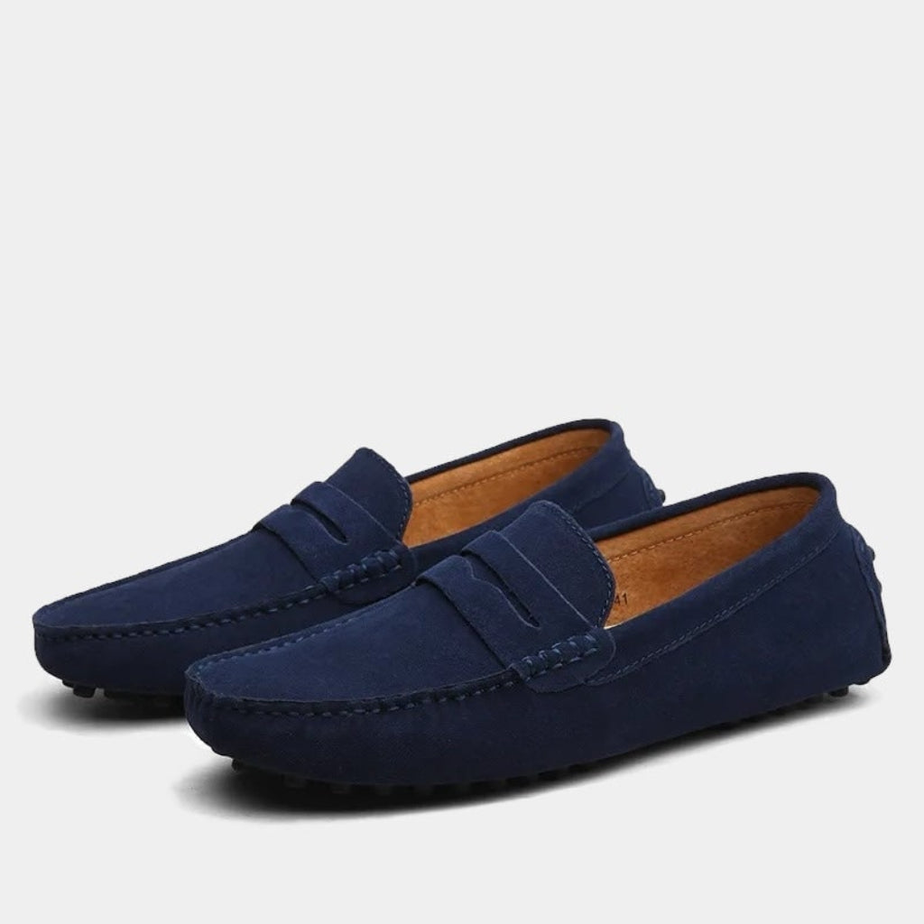 Men's Sailing Suede Loafers | Slip-On Loafers - Image 3