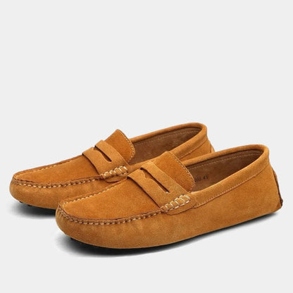 Men's Sailing Suede Loafers | Slip-On Loafers - Image 7