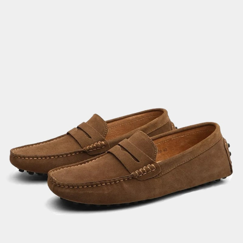 Men's Sailing Suede Loafers | Slip-On Loafers - Image 8
