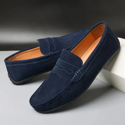 Men's Suede Casual Loafers | Slip-On - Image 10