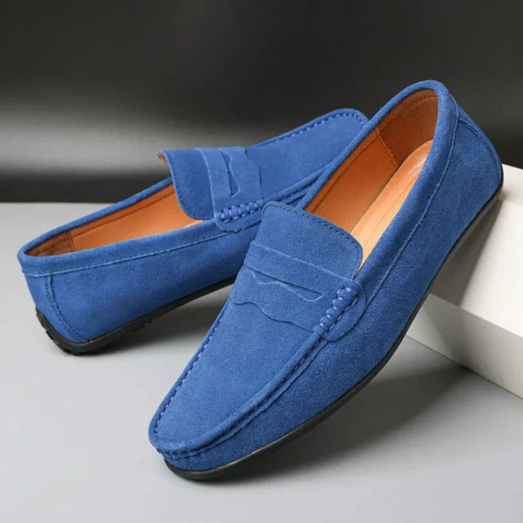 Men's Suede Casual Loafers | Slip-On - Image 11