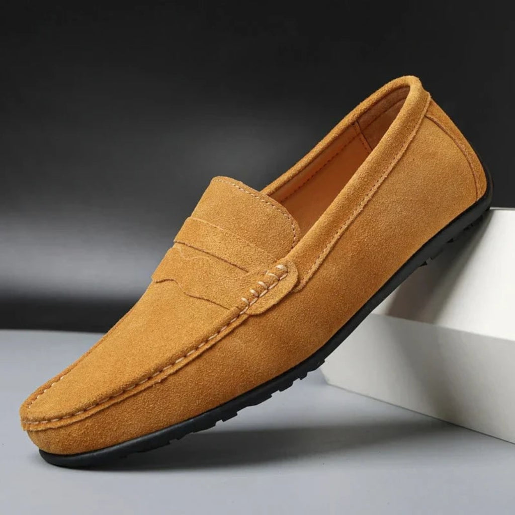 Men's Suede Casual Loafers | Slip-On - Image 12
