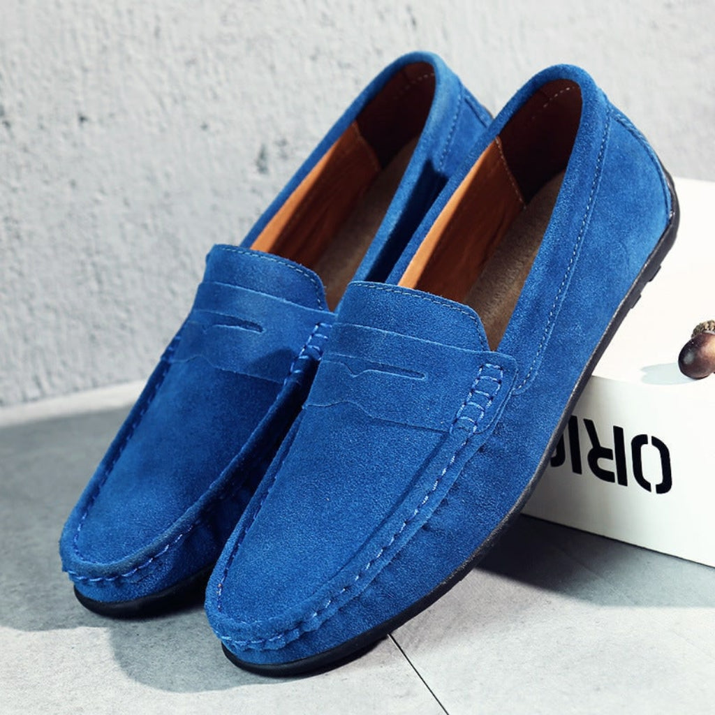 Men's Suede Casual Loafers | Slip-On - Image 7