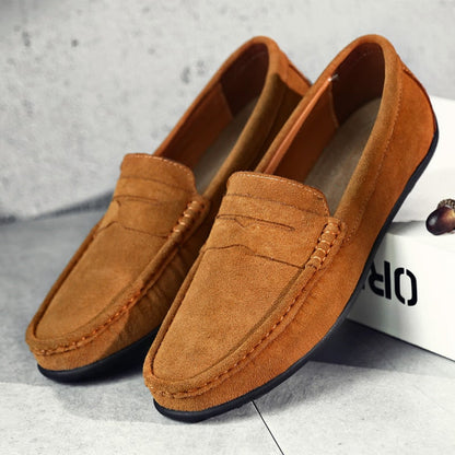 Men's Suede Casual Loafers | Slip-On - Image 8