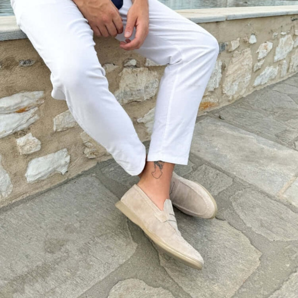 Men's Suede Loafers Casual Slip-On | Driving Shoes - Image 3
