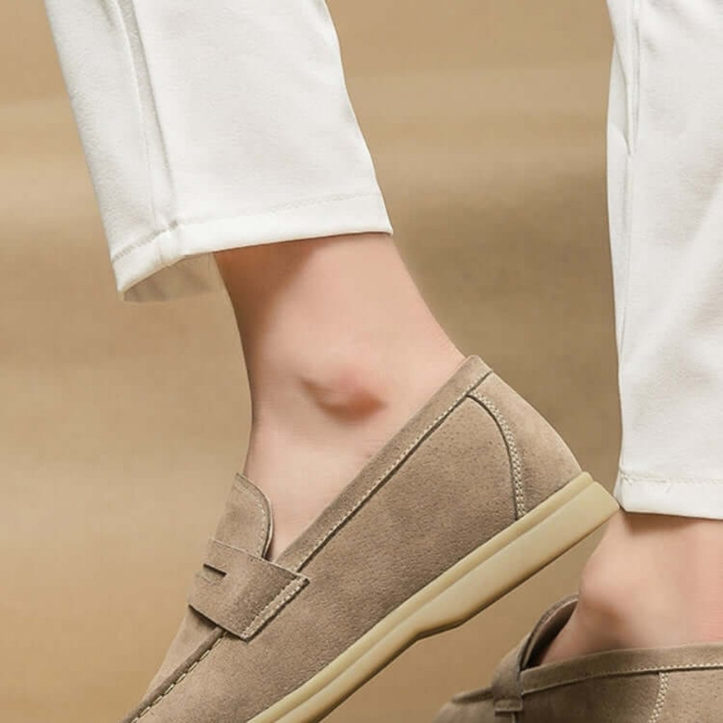 Men's Suede Loafers Casual Slip-On | Driving Shoes - Image 7