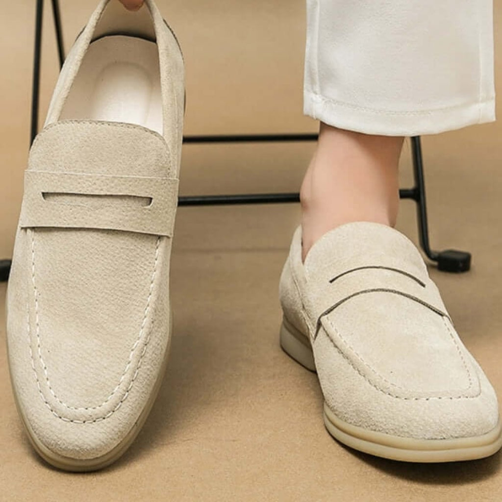 Men's Suede Loafers Casual Slip-On | Driving Shoes - Image 8