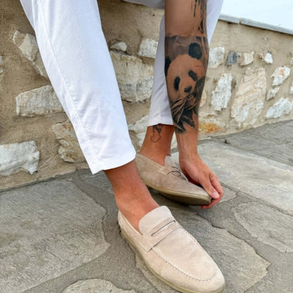 Men's Suede Loafers Casual Slip-On | Driving Shoes - Image 9