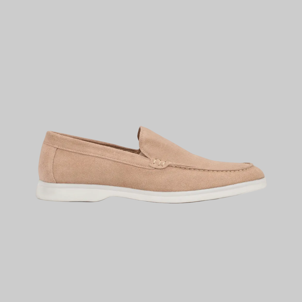 Men's Suede Loafers Casual | Slip-On Shoes - Image 1