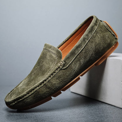 Men's Suede Loafers | Slip-On - Image 1