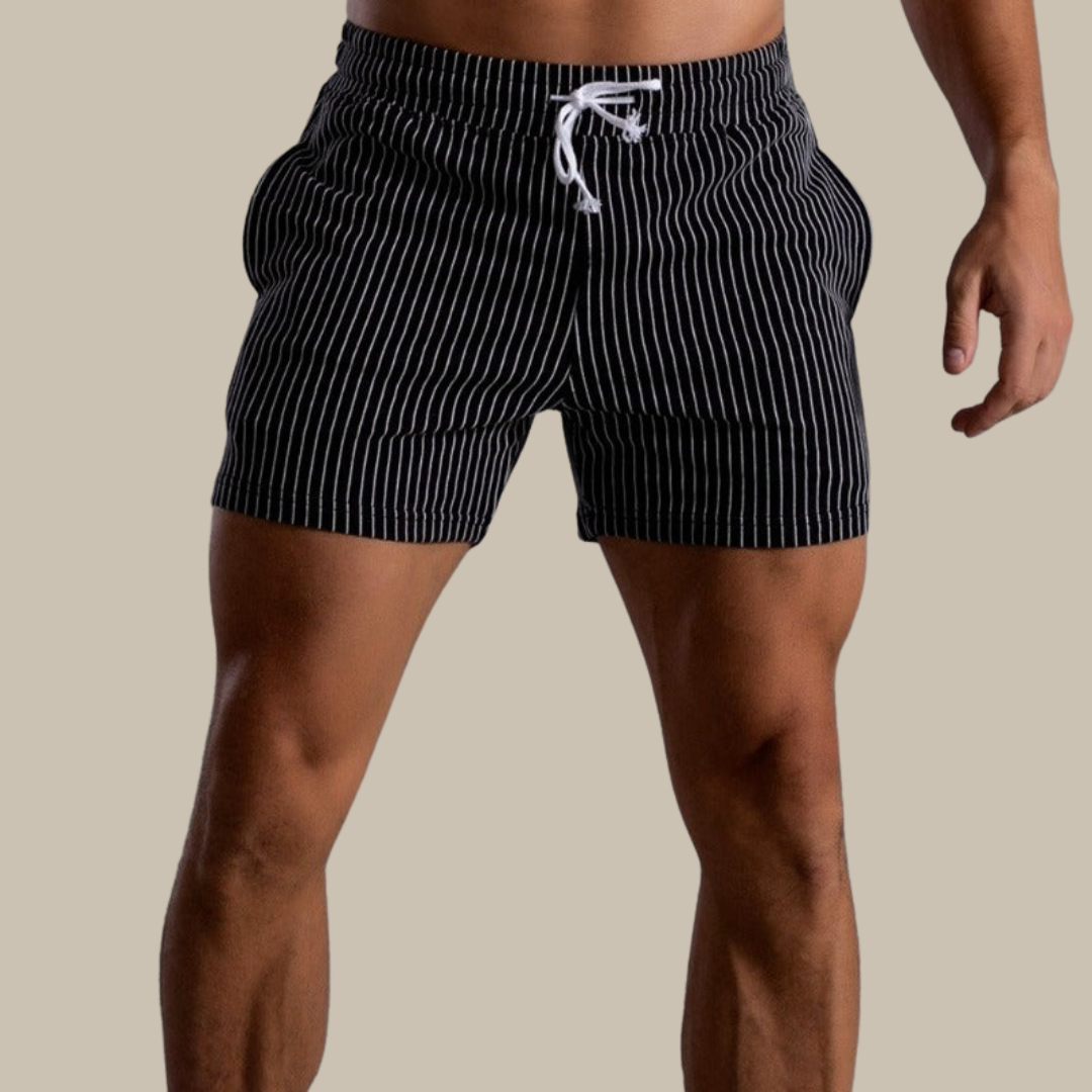 Men's Swim Activewear Stretch Shorts | Workout Shorts - Image 12