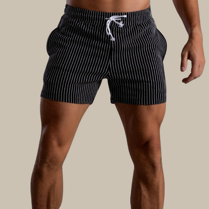 Men's Swim Activewear Stretch Shorts | Workout Shorts - Image 12