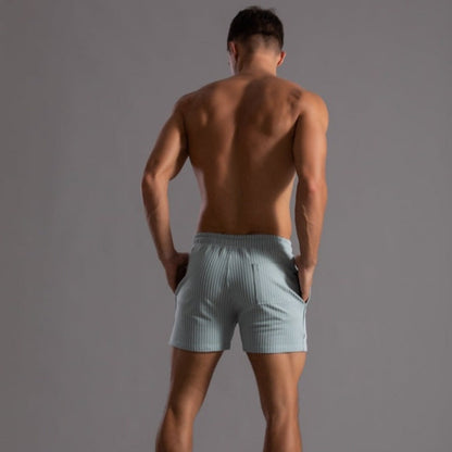 Men's Swim Activewear Stretch Shorts | Workout Shorts - Image 18