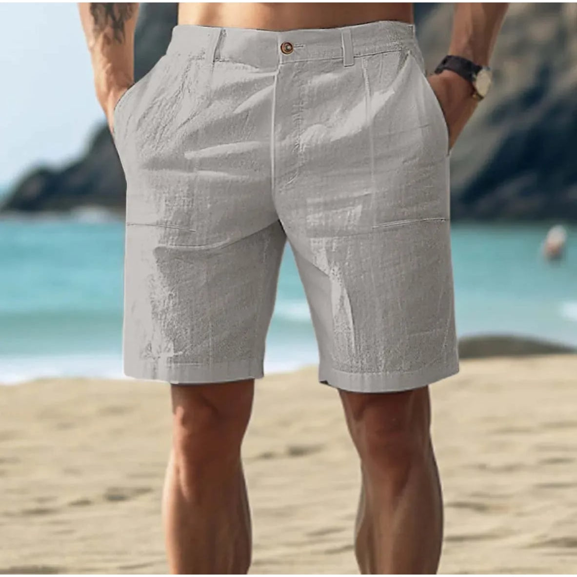 Men's Swim Relaxed Summer Shorts | Casual Shorts - Image 3