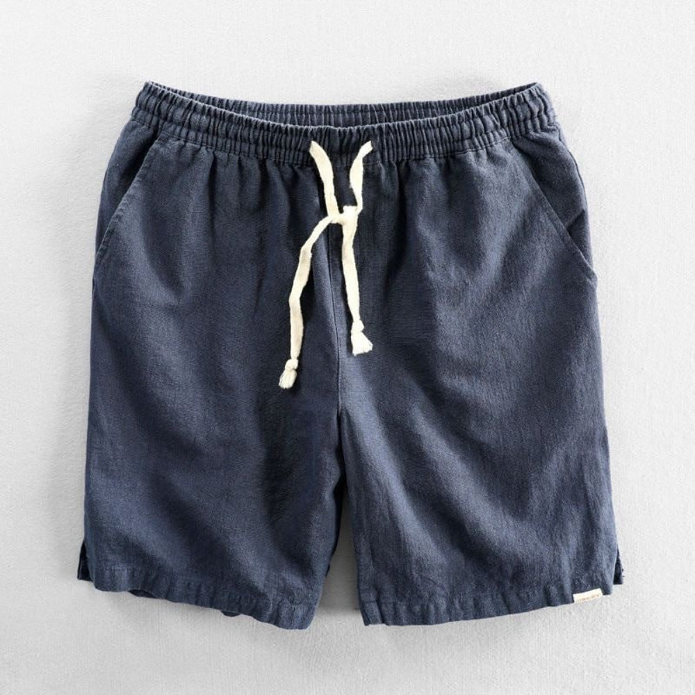 Men's Swim Short Casual Drawstring | Cotton Shorts - Image 1