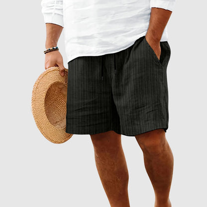 Men's Swim Short Striped Casual | Drawstring - Image 1