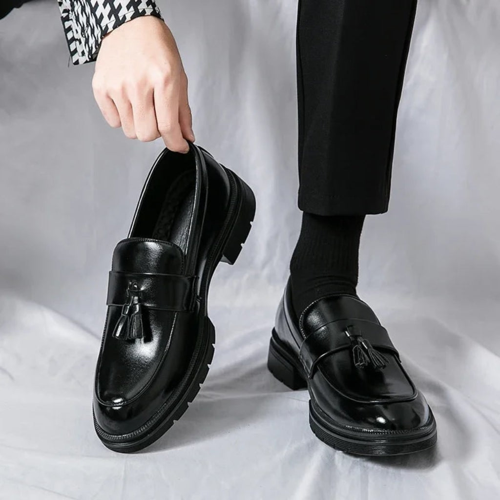 Men's Tassel Dress Loafers | Genuine Shoes - Image 1