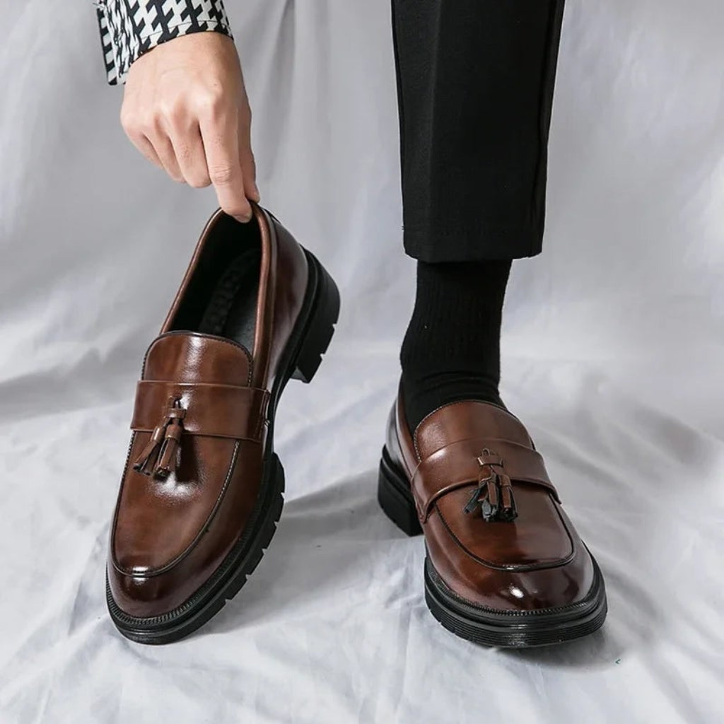 Men's Tassel Dress Loafers | Genuine Shoes - Image 10