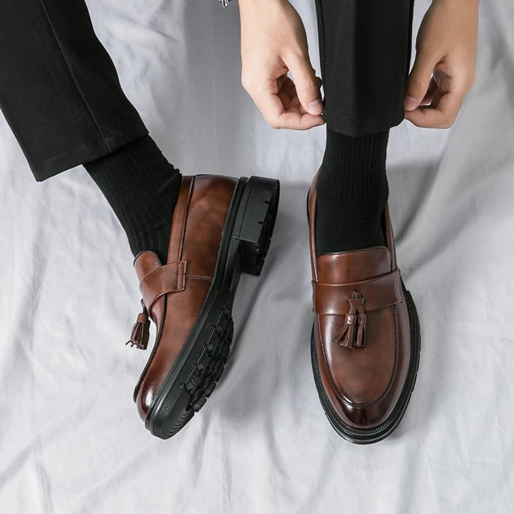 Men's Tassel Dress Loafers | Genuine Shoes - Image 12