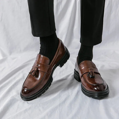 Men's Tassel Dress Loafers | Genuine Shoes - Image 5