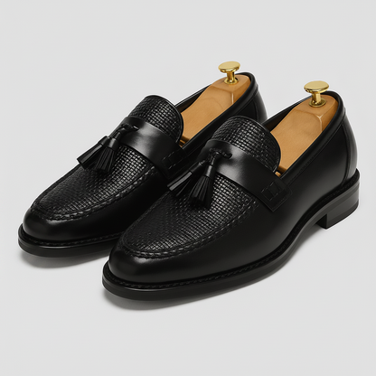 Men's Tassel Loafers Woven | Dress Loafers - Image 1