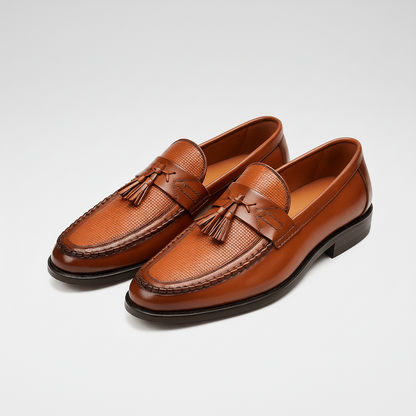 Men's Tassel Loafers Woven | Dress Loafers - Image 4