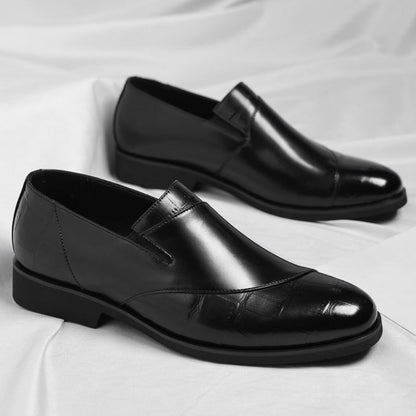 Men's Textured Casual Loafers | Dress Loafers - Image 7
