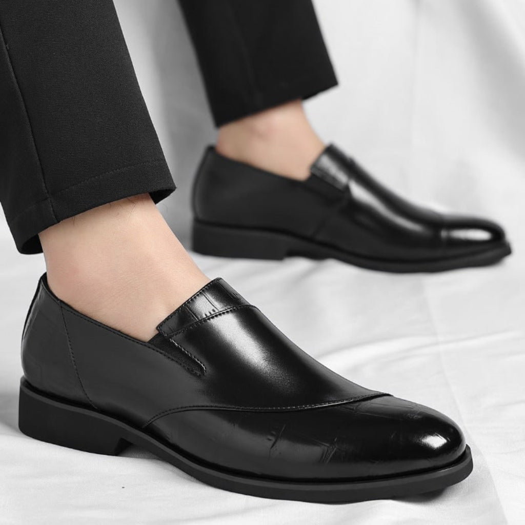 Men's Textured Casual Loafers | Dress Loafers - Image 8