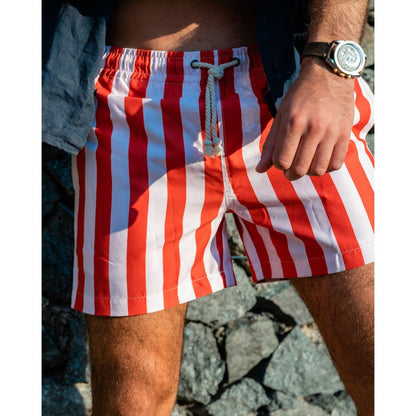 Men's Trunks Swim Beach Short | Striped - Image 2