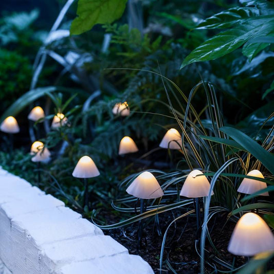 Magische Paddenstoelen Verlichting Solar Tuinlamp
