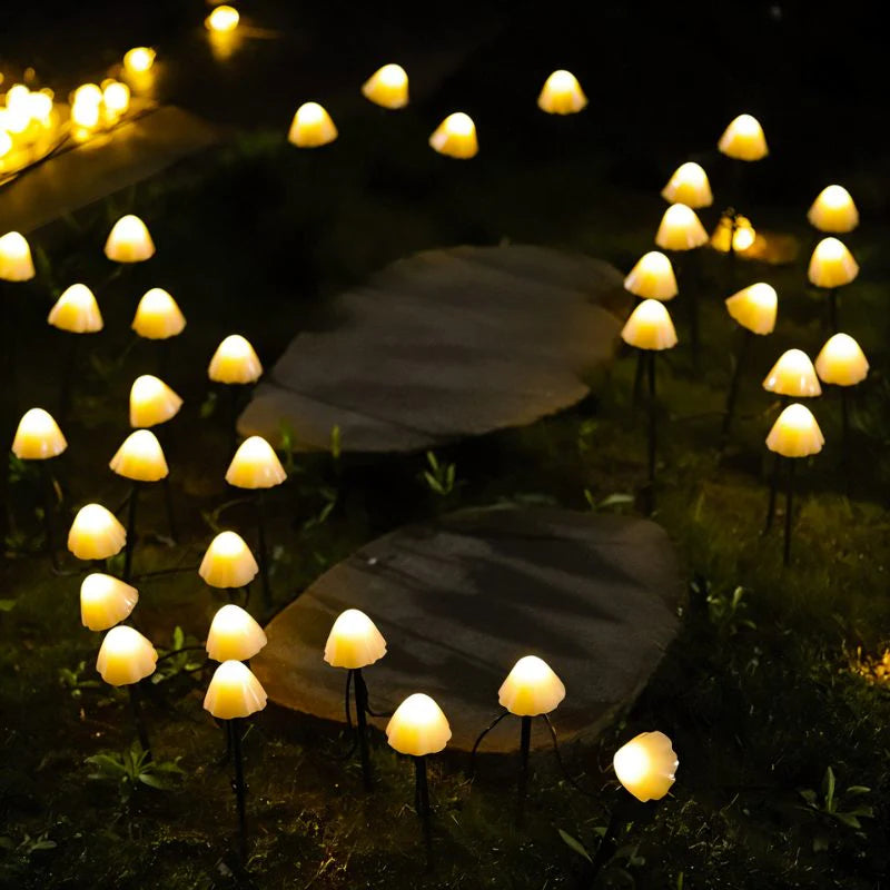 Magische Paddenstoelen Verlichting Solar Tuinlamp