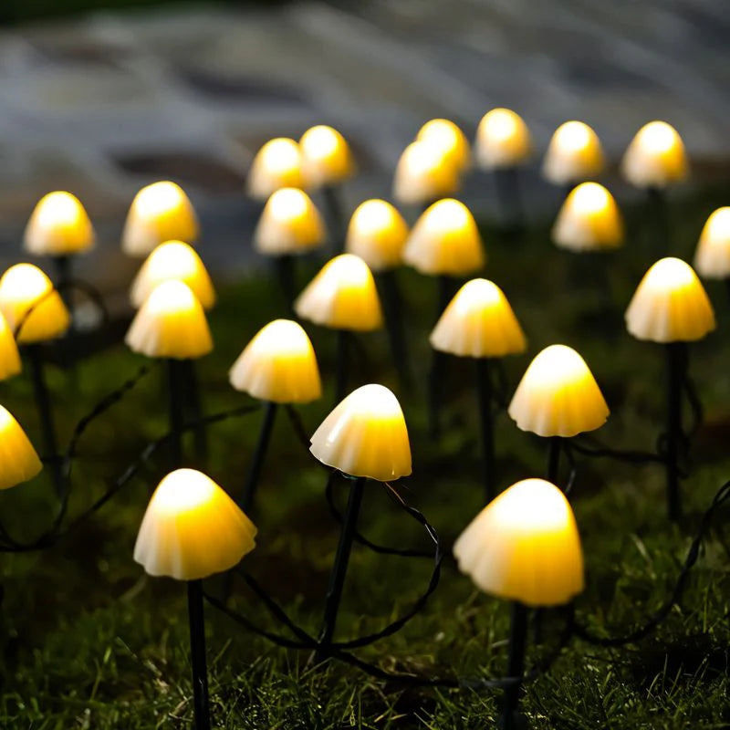 Magische Paddenstoelen Verlichting Solar Tuinlamp