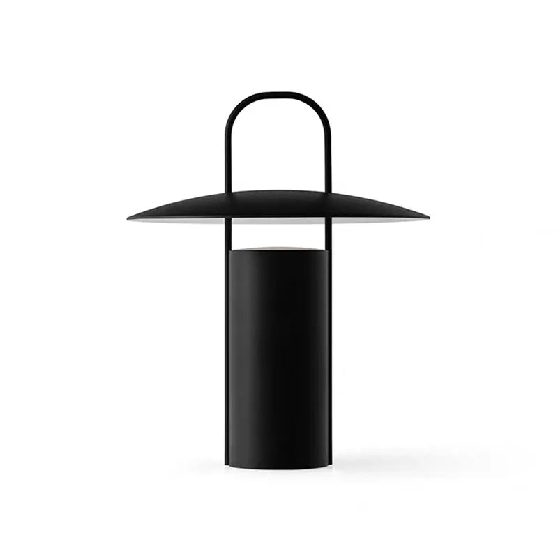 Moderne Cilindrisch Lichaam Draagbare Bureaulamp