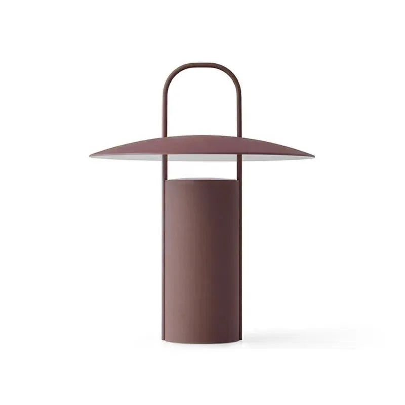 Moderne Cilindrisch Lichaam Draagbare Bureaulamp