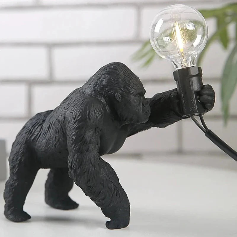 Moderne Gorilla  Hars Nachtlampje Tafellamp