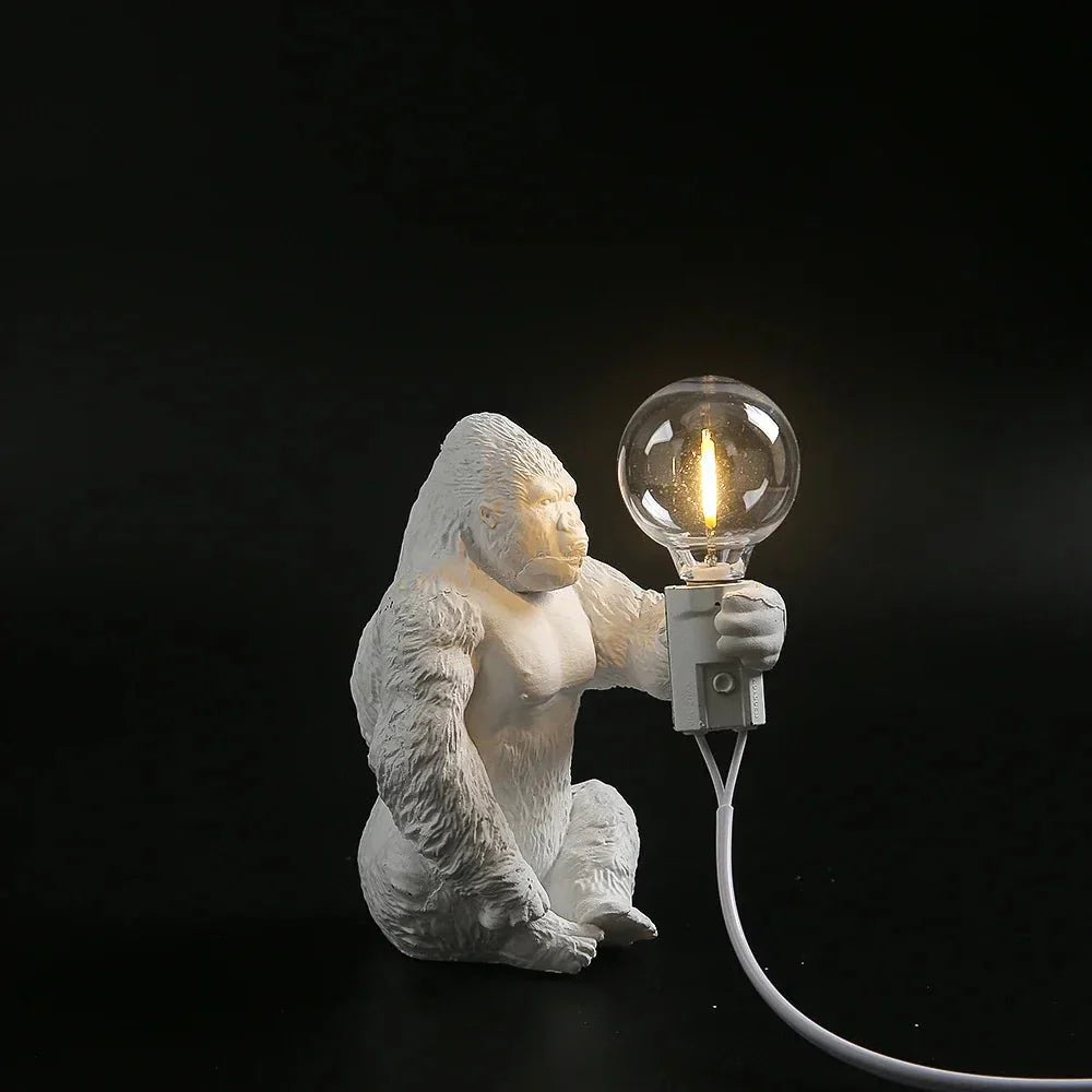 Moderne Gorilla  Hars Nachtlampje Tafellamp