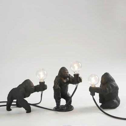 Moderne Gorilla  Hars Nachtlampje Tafellamp