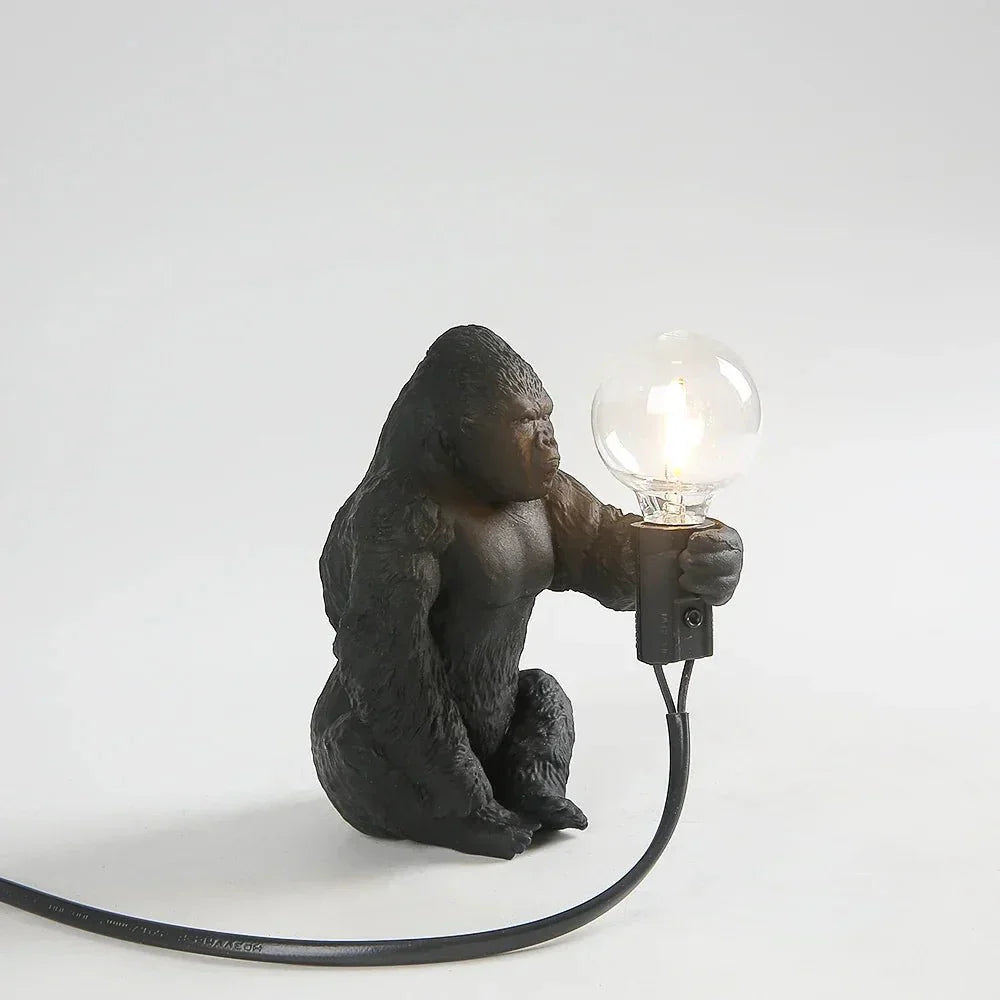 Moderne Gorilla  Hars Nachtlampje Tafellamp